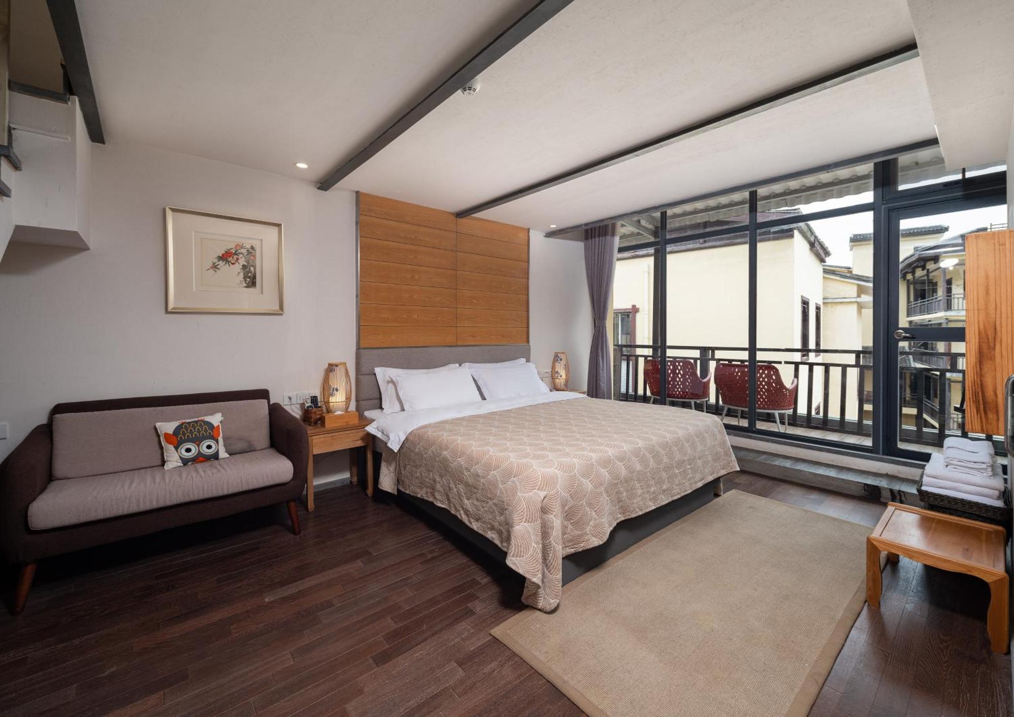 Guilin Heshe Lakeside Resort-Free Pick Up Service Stay Two Nights Exteriör bild