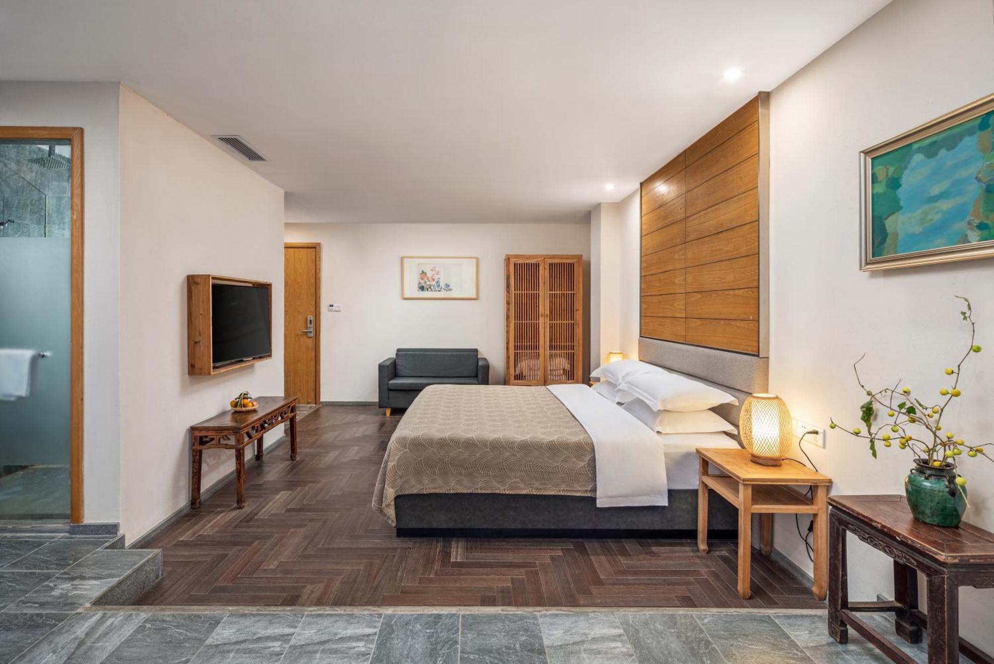 Guilin Heshe Lakeside Resort-Free Pick Up Service Stay Two Nights Exteriör bild