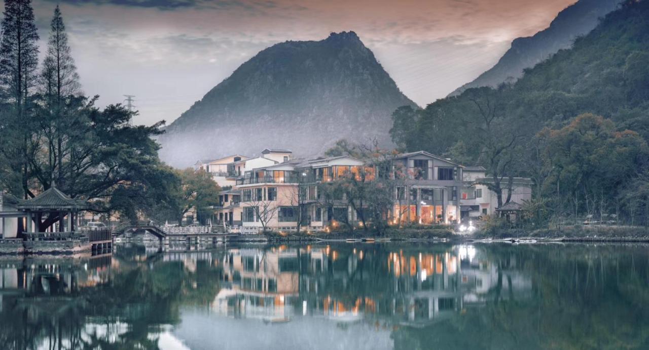 Guilin Heshe Lakeside Resort-Free Pick Up Service Stay Two Nights Exteriör bild